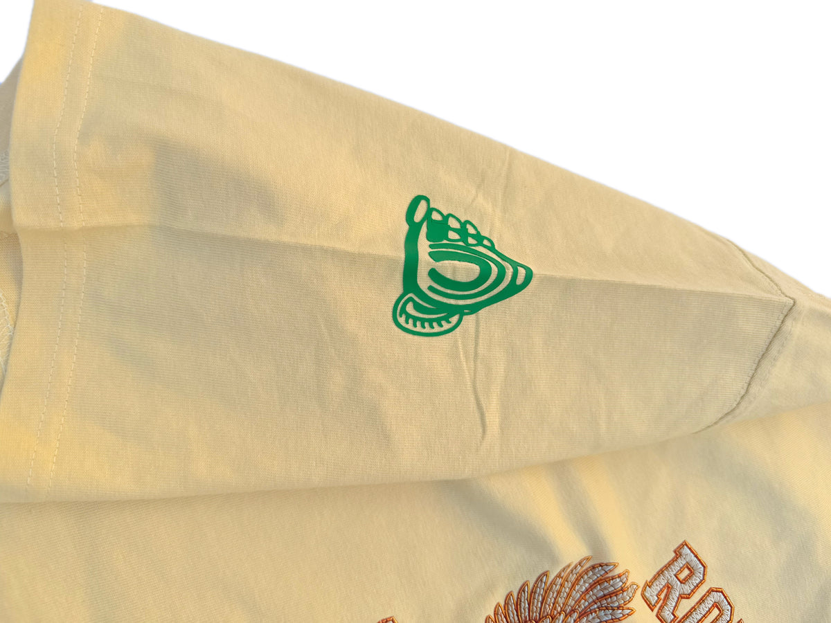 Oseikrom royals small crest front t shirt