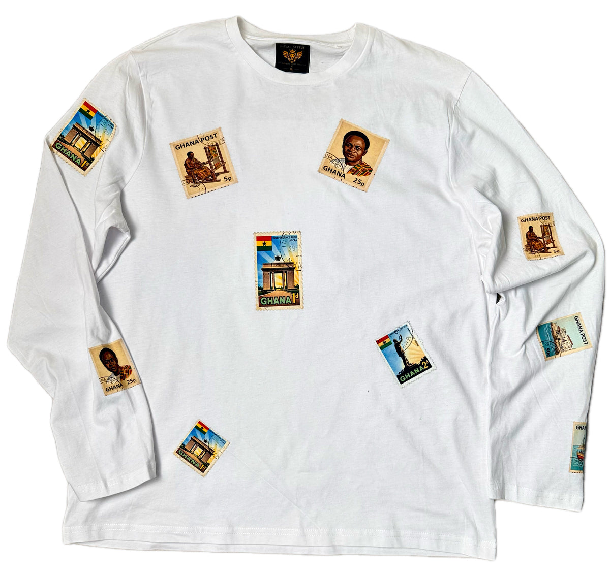 GH Royal stamps long sleeves t shirts