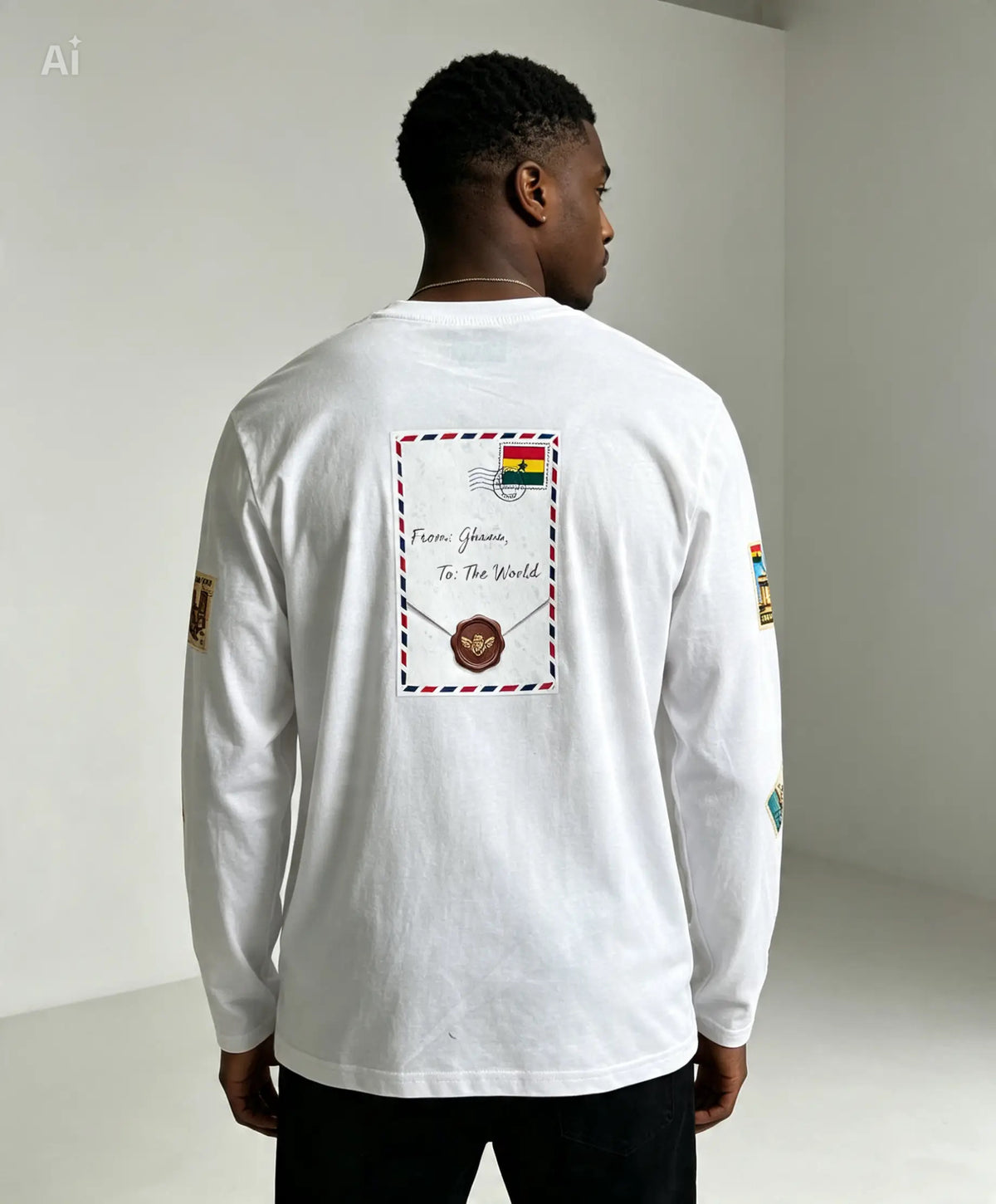 GH Royal stamps long sleeves t shirts
