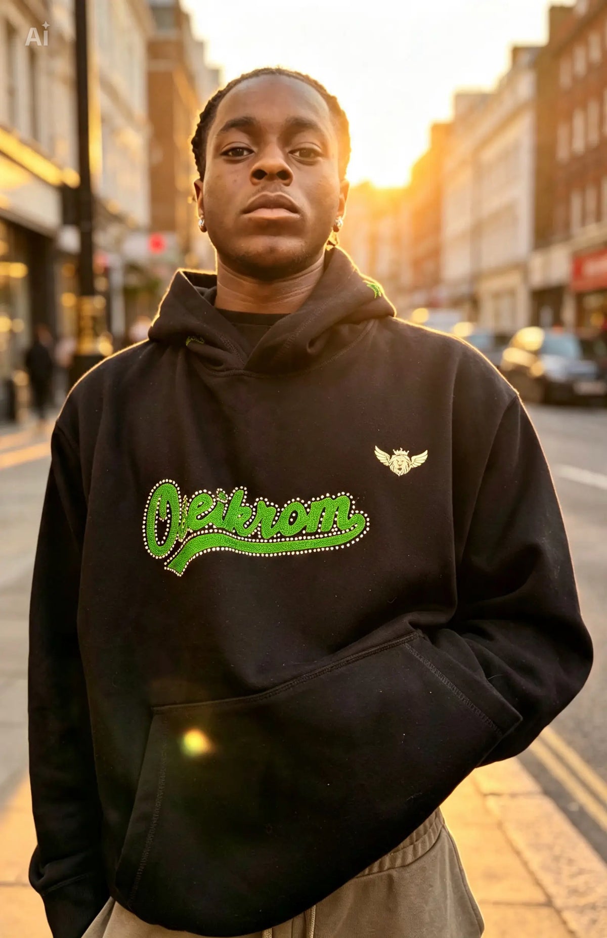 Oseikrom royals Adinkra stars hoodie