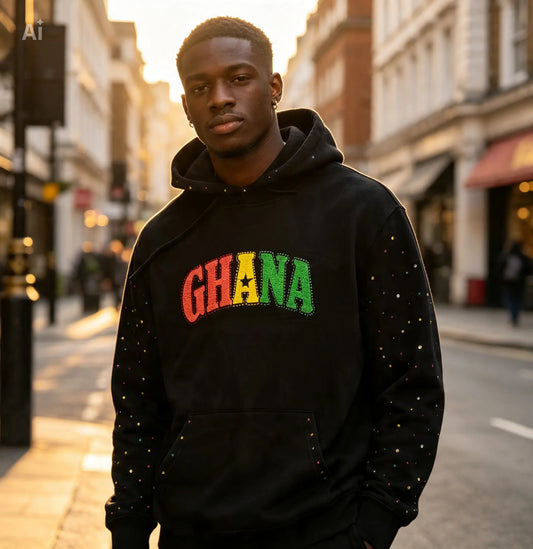 GH royal stones icy hoodie