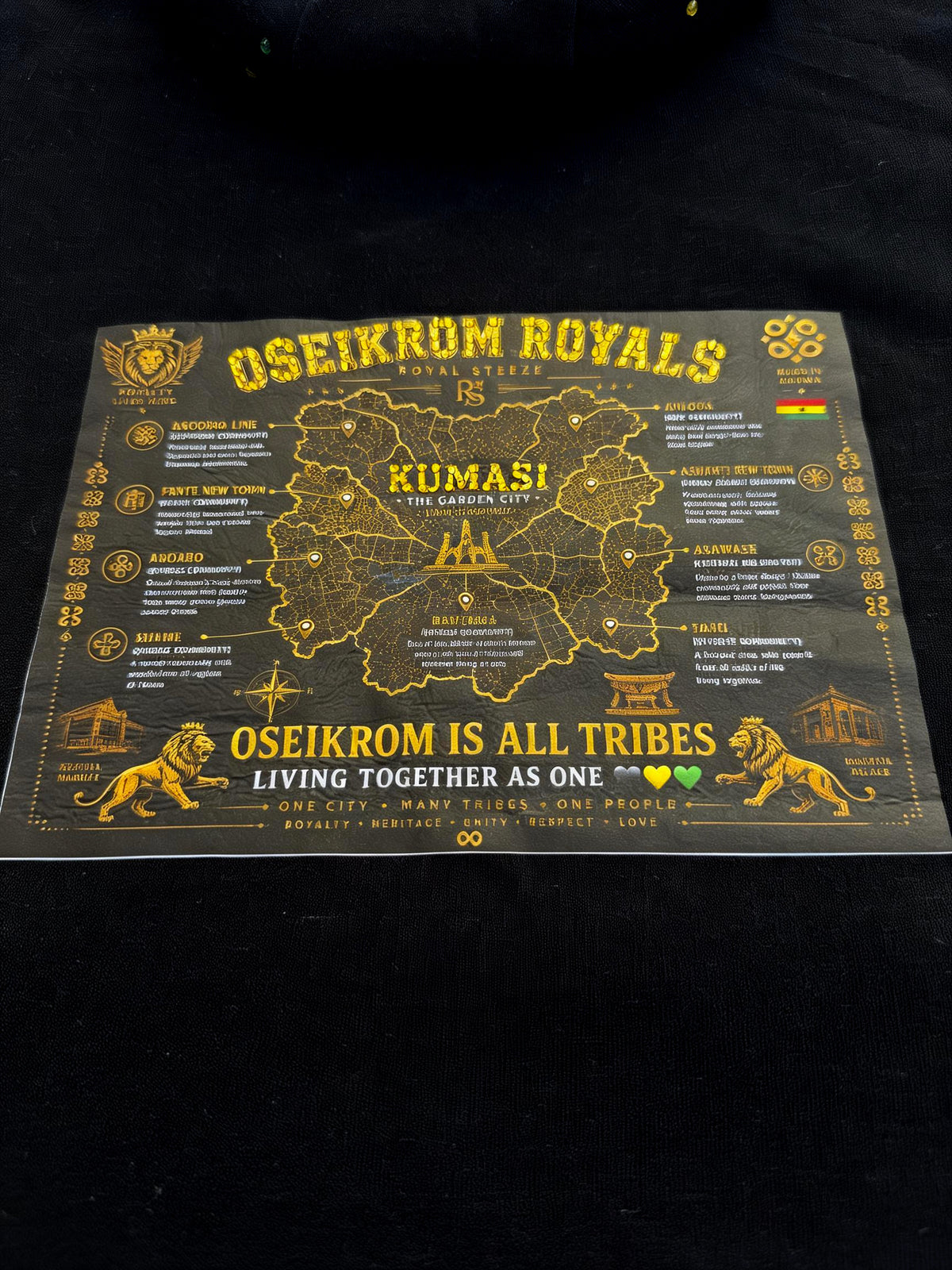 Oseikrom royal stones hoodie