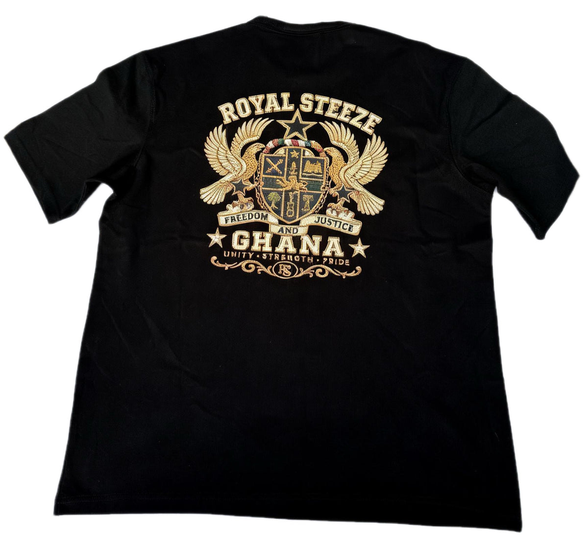 GH Stone blings, Black T shirt