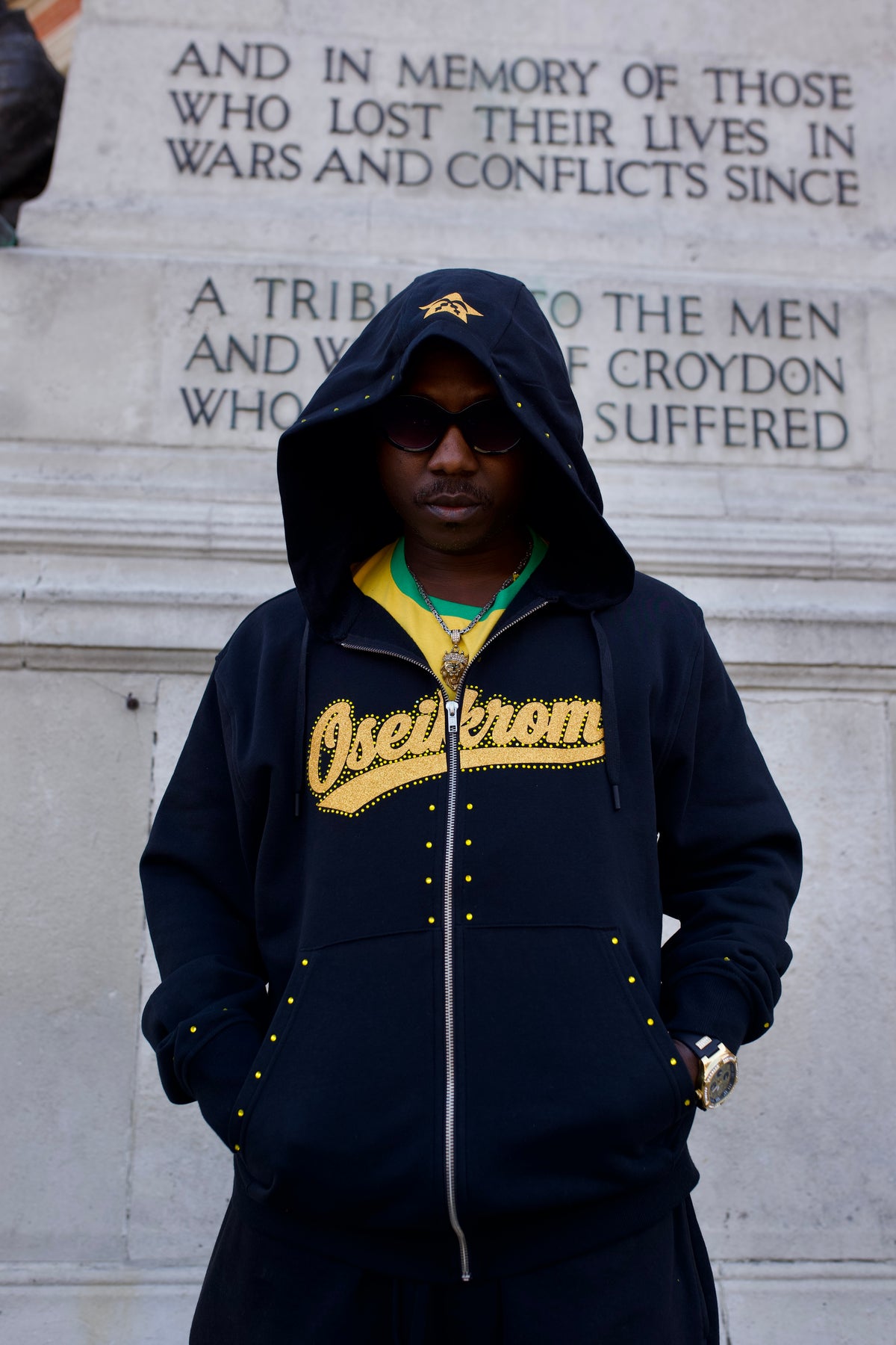 Oseikrom Royals zip up hoodie